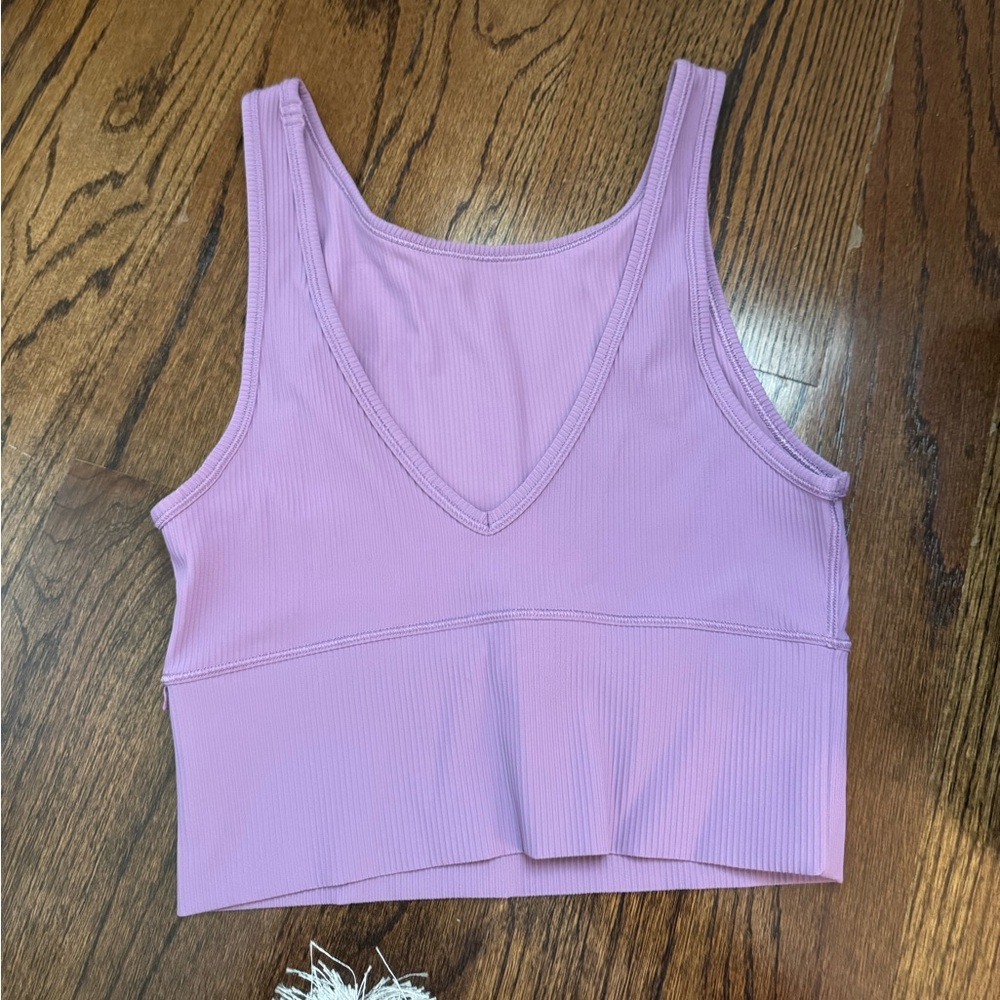Lululemon Power Pivot Ribbed Tank Top
